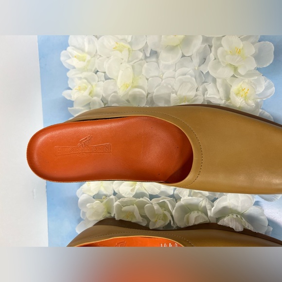 Hogan Scarpe Loafer Tan Leather Slip-On Shoes - Picture 10 of 12